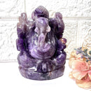 Large Ganeshas in Amethyst