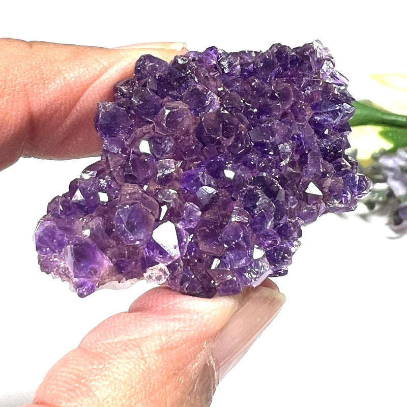 Amethyst Flower Shaped Cluster (Intuition and Meditation)