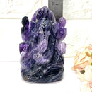 Large Ganeshas in Amethyst