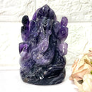 Large Ganeshas in Amethyst