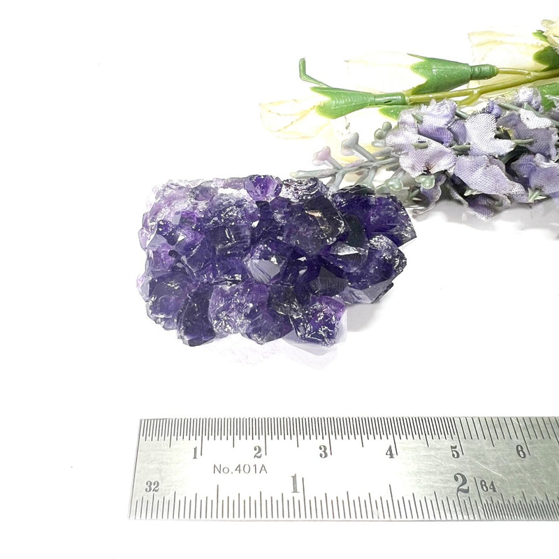 Amethyst Flower Shaped Cluster (Intuition and Meditation)