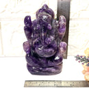 Large Ganeshas in Amethyst