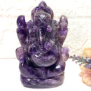 Large Ganeshas in Amethyst