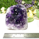 Standing Amethyst Clusters from Uruguay AAA Extra (Very dark Purple)