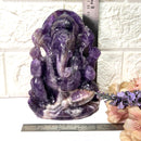 Large Ganeshas in Amethyst