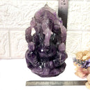 Large Ganeshas in Amethyst