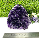 Standing Amethyst Clusters from Uruguay AAA Extra (Very dark Purple)