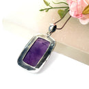 Amethyst Premium Pendant in Silver