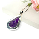 Amethyst Premium Pendant in Silver