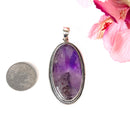 Amethyst Premium Pendant in Silver