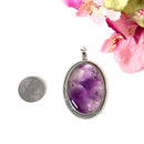 Amethyst Premium Pendant in Silver