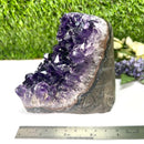 Standing Amethyst Clusters from Uruguay AAA Extra (Very dark Purple)