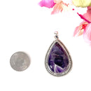 Amethyst Premium Pendant in Silver