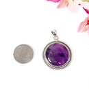 Amethyst Premium Pendant in Silver