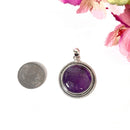 Amethyst Premium Pendant in Silver