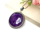 Amethyst Premium Pendant in Silver