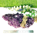 Amethyst Clusters with Calcite Flowers / Points (Remove negative energy)