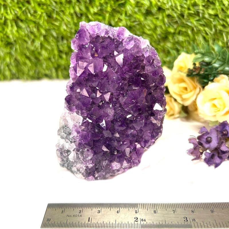 Standing Amethyst Clusters from Uruguay AAA Quality (High Vibrations)