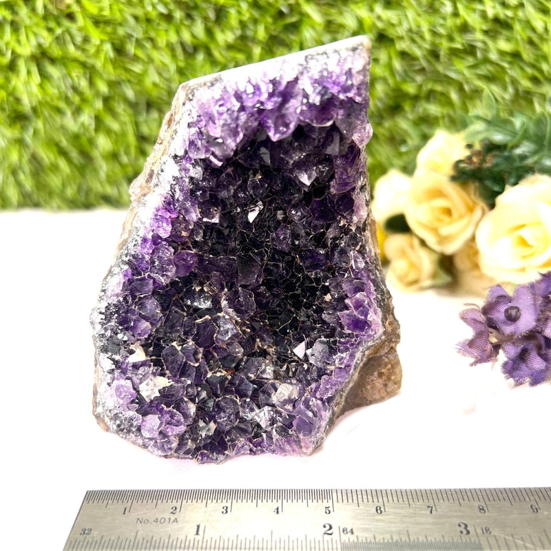 Standing Amethyst Clusters from Uruguay AAA Quality (High Vibrations)