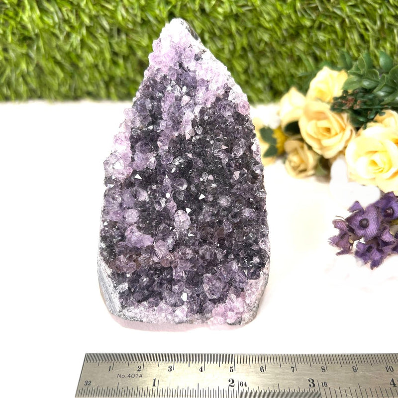 Standing Amethyst Clusters from Uruguay AAA Quality (High Vibrations)