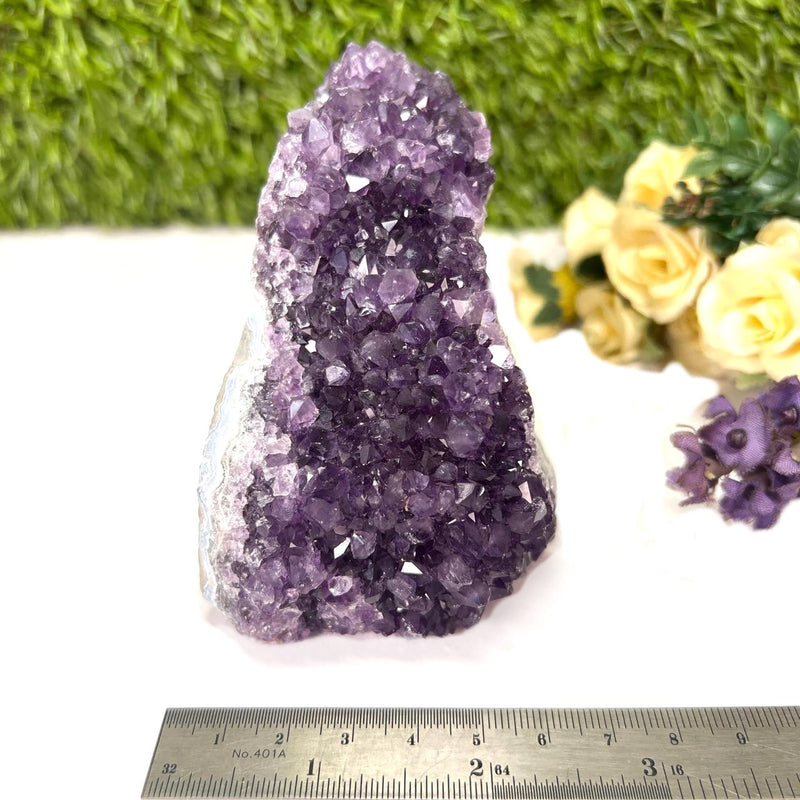 Standing Amethyst Clusters from Uruguay AAA Quality (High Vibrations)