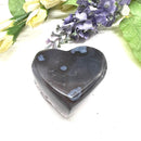 Small Amethyst Druzy Hearts  (Spirituality and Wisdom)