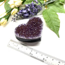Small Amethyst Druzy Hearts  (Spirituality and Wisdom)