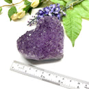 Small Amethyst Druzy Hearts  (Spirituality and Wisdom)