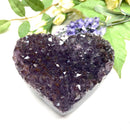 Small Amethyst Druzy Hearts  (Spirituality and Wisdom)