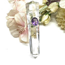 Amethyst Adjustable Ring in Silver