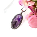 Amethyst Premium Pendant in Silver