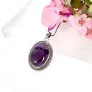 Amethyst Premium Pendant in Silver