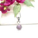Amethyst Small Pendant in Silver