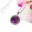 Amethyst Premium Pendant in Silver