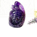 Shiva Head in Amethyst