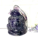 Shiva Head in Amethyst