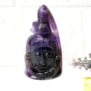 Shiva Head in Amethyst