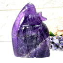 Shiva Head in Amethyst