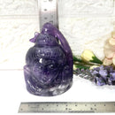 Shiva Head in Amethyst