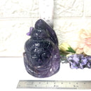 Shiva Head in Amethyst