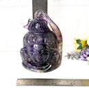 Shiva Head in Amethyst