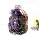 Shiva Head in Amethyst
