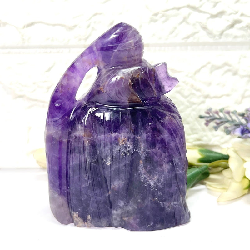 Shiva Head in Amethyst