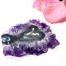 Amethyst Stalactite Slice (Meditation and Intuition)