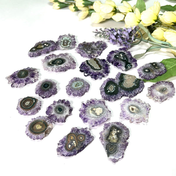 Amethyst Stalactite Slice (Meditation and Intuition)