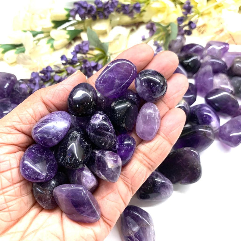 Amethyst Tumble healing stone (Meditation)