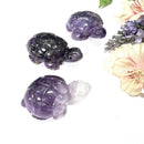 Turtle in Amethyst (Stress Relief)