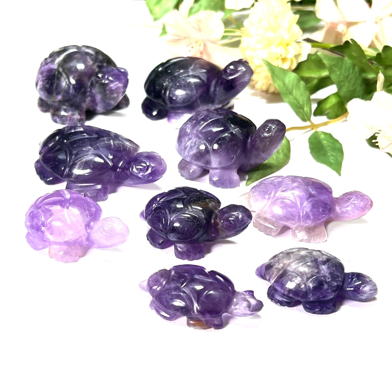 Shop Genuine Turtle in Amethyst Online at Talk To Crystals