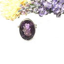 Ametrine Adjustable Ring in Silver