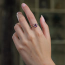 Ametrine Adjustable Ring in Silver